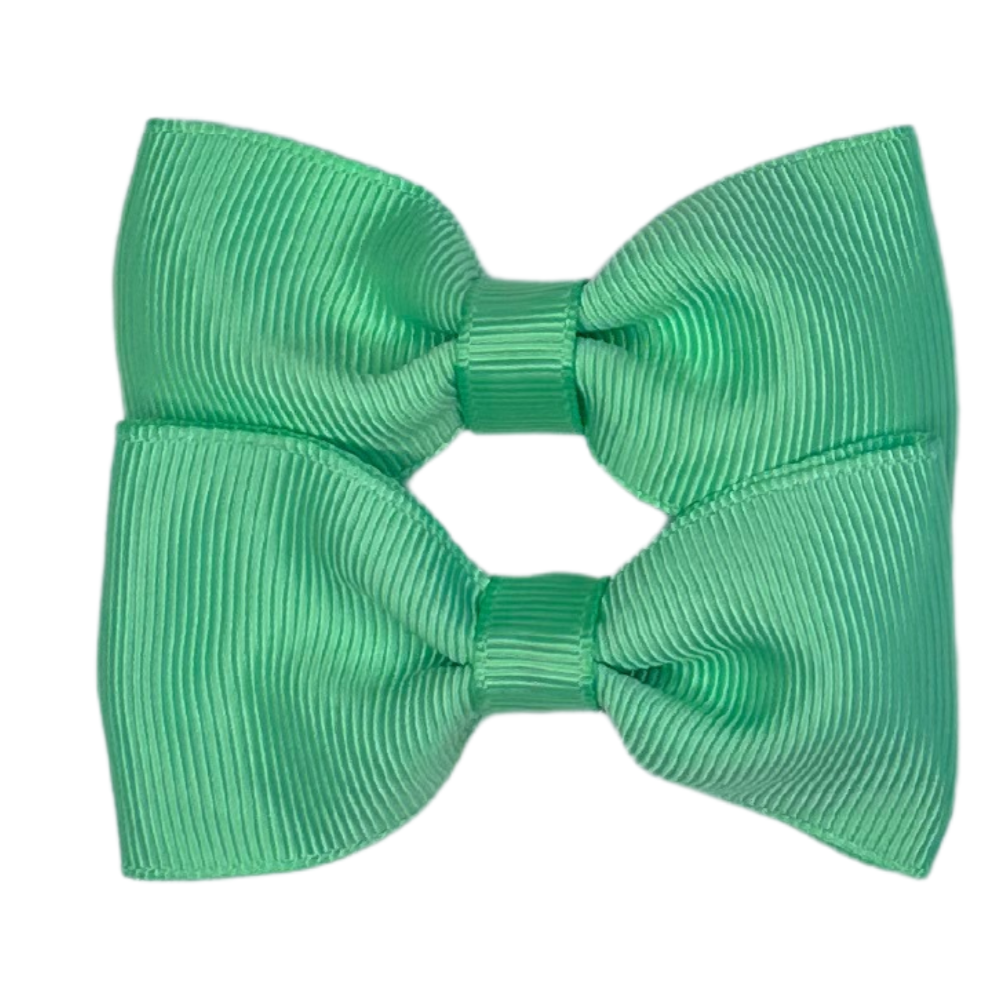 Bow Assortment - 6 bows Winter Solids, Choose Bow Style