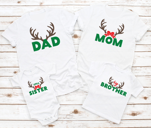 Deer Family T-shirts , 1 Shirt