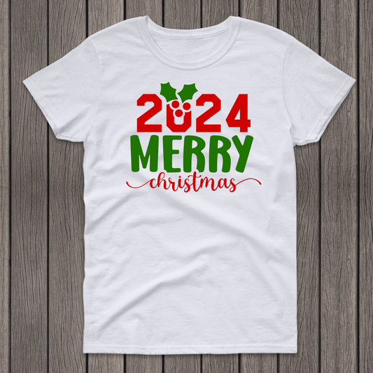 2024 Merry Christmas T-shirt