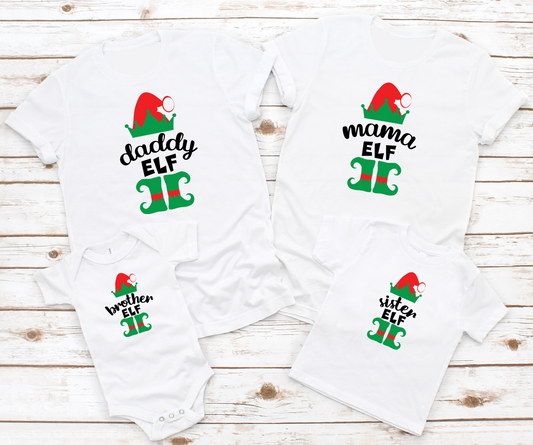 Elf Family T-shirt, 1 Shirt